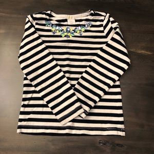 GUC Crewcuts jeweled top size 4-5